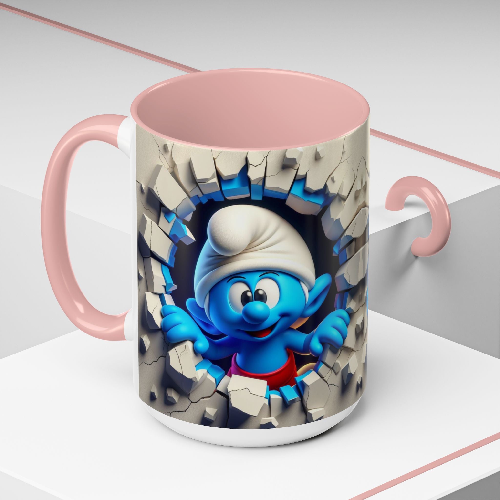 Smurf Breakthrough Coffee Mug — Ceramic 11/15oz