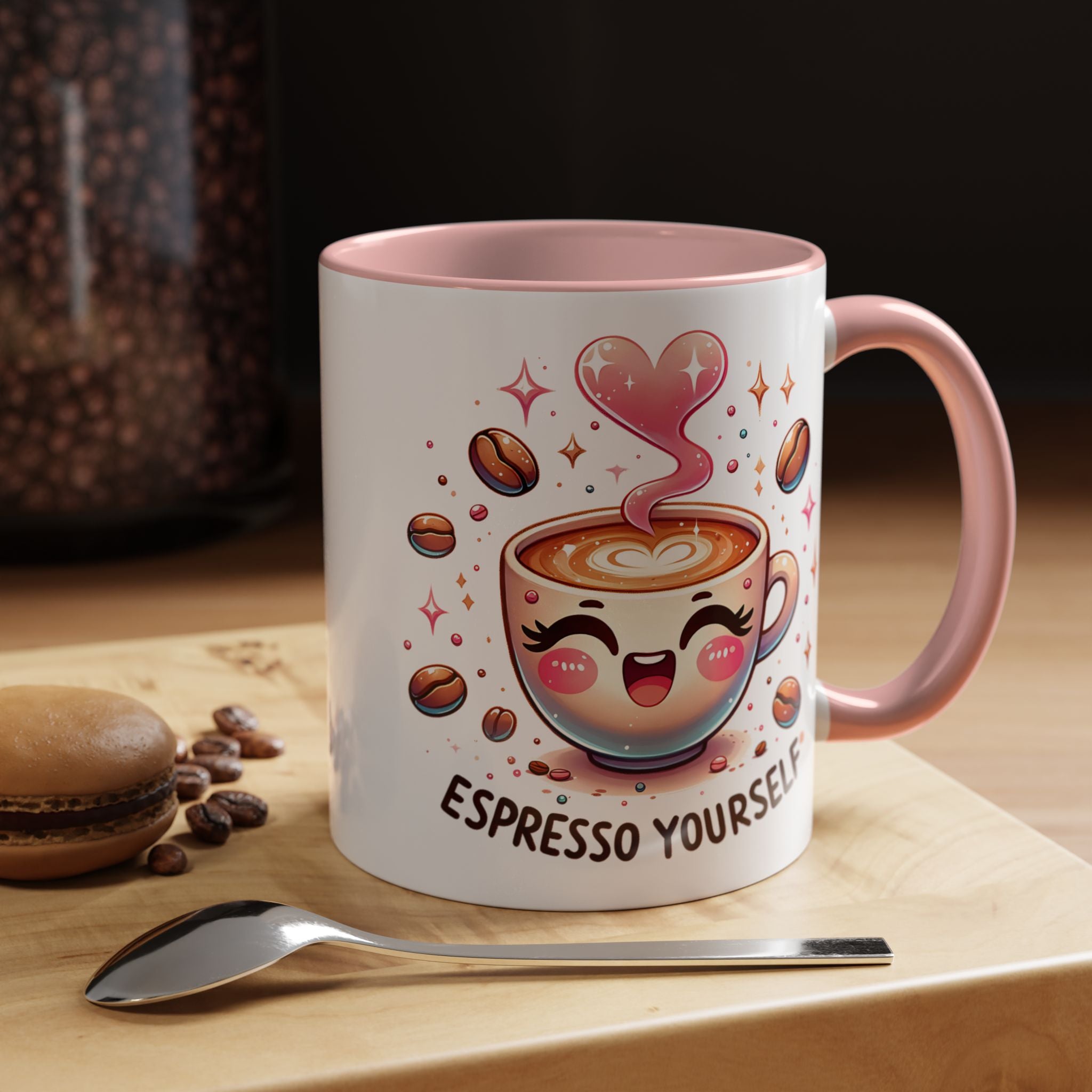 Espresso Yourself Coffee Mug — Cute Kawaii Cup Accent Mug (11/15oz)