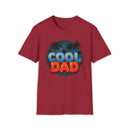 Cool Dad Graphic T-Shirt — Vintage Tropical Palm Beach Father’s Day Tee