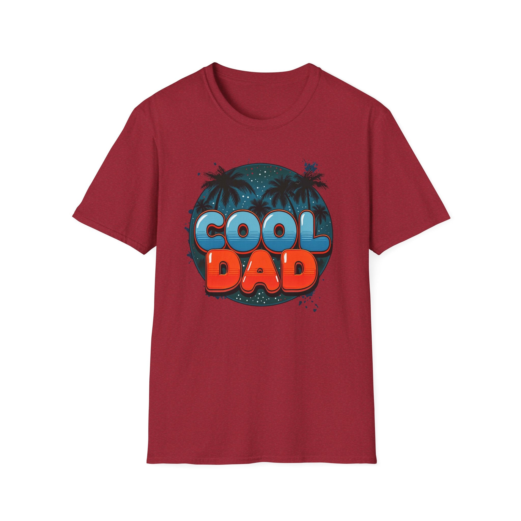 Cool Dad Graphic T-Shirt — Vintage Tropical Palm Beach Father’s Day Tee