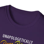 “Unapologetically Dope Black Nurse” Empowerment Tee —  Brown Afro Nurse T-Shirt