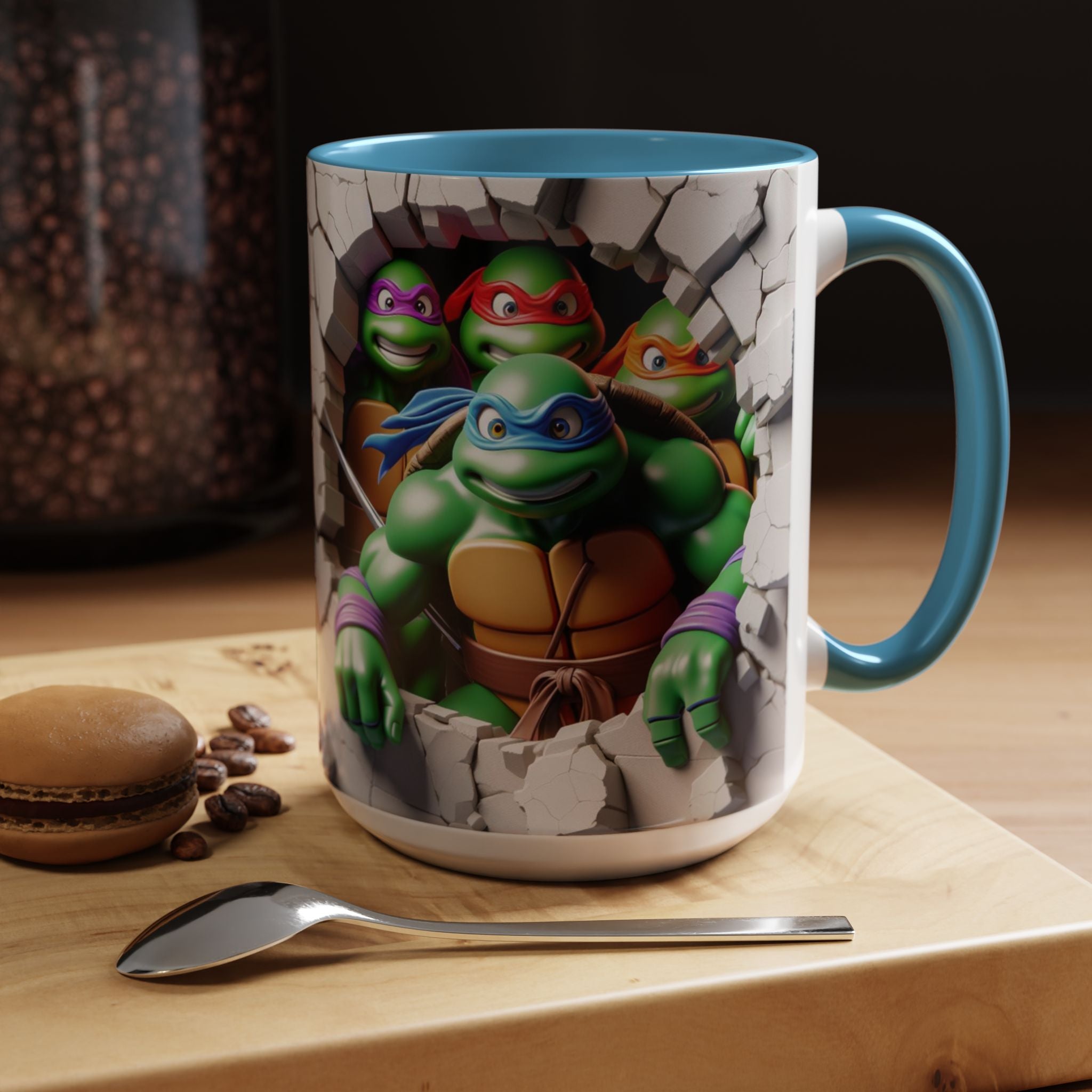 Teenage Mutant Ninja Turtles "Break Through" Coffee Mug – 11/15oz