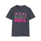 Wild Soul T-Shirt — Pink & Green Heart Graphic Tee