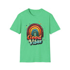 Good Vibes Retro Rainbow T-Shirt