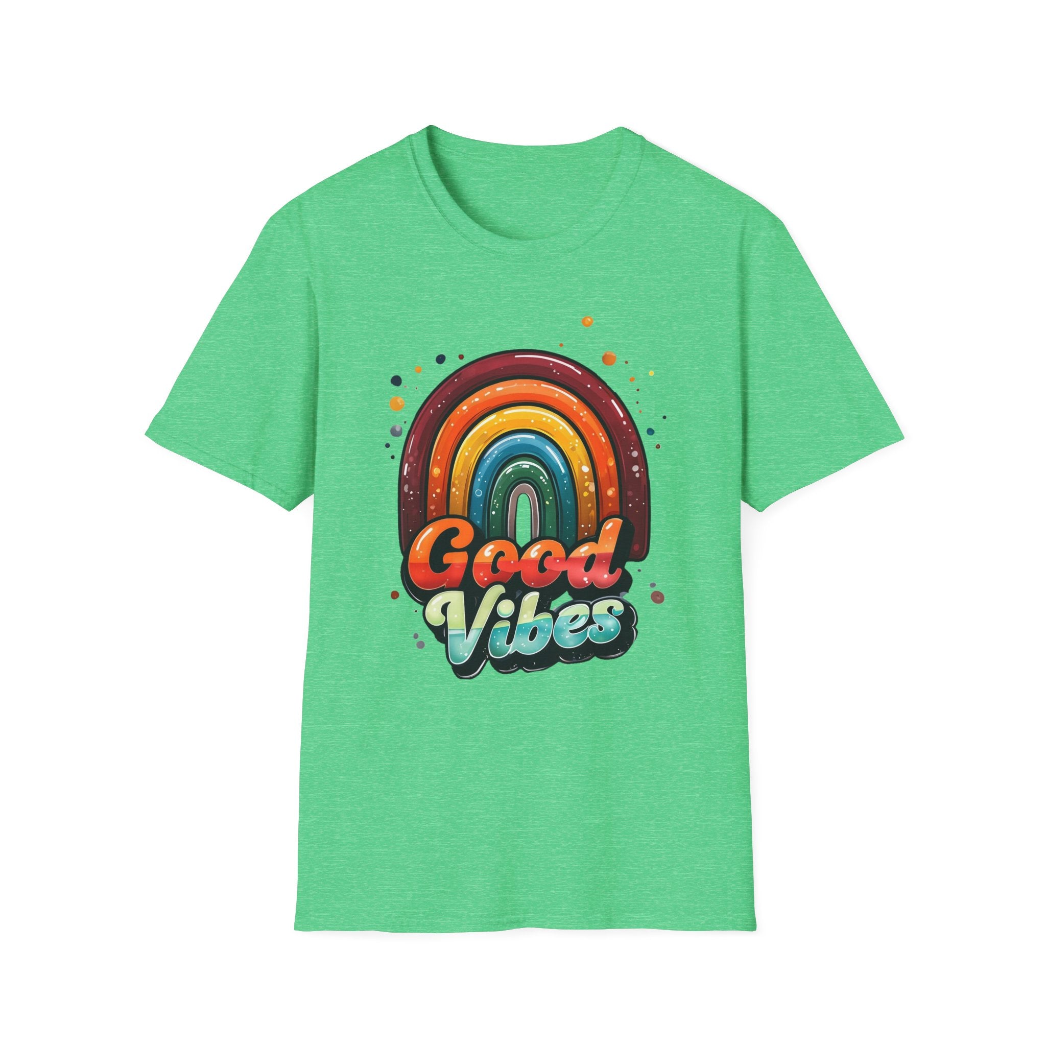 Good Vibes Retro Rainbow T-Shirt