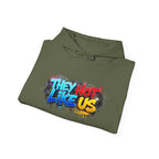 They Not Like Us Hoodie – Graffiti Streetwear Pullover Hoodie