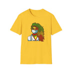 Nurse Queen Masked Portrait T-Shirt — Caring Hero Nurse Gift