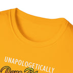 “Unapologetically Dope Black Nurse” Empowerment Tee —  Brown Afro Nurse T-Shirt