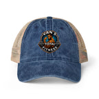 Van's Total Fitness Washed Mesh- Ponytail Back Cap