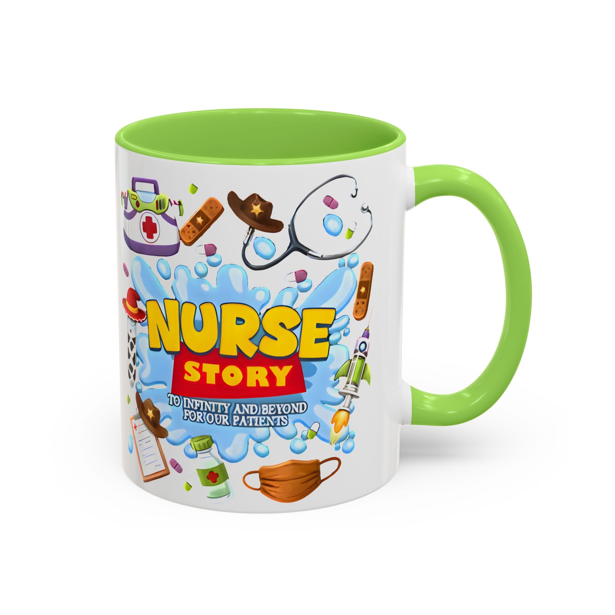 Nurse Story Coffee Mug – Fun Medical Theme 11oz/15oz
