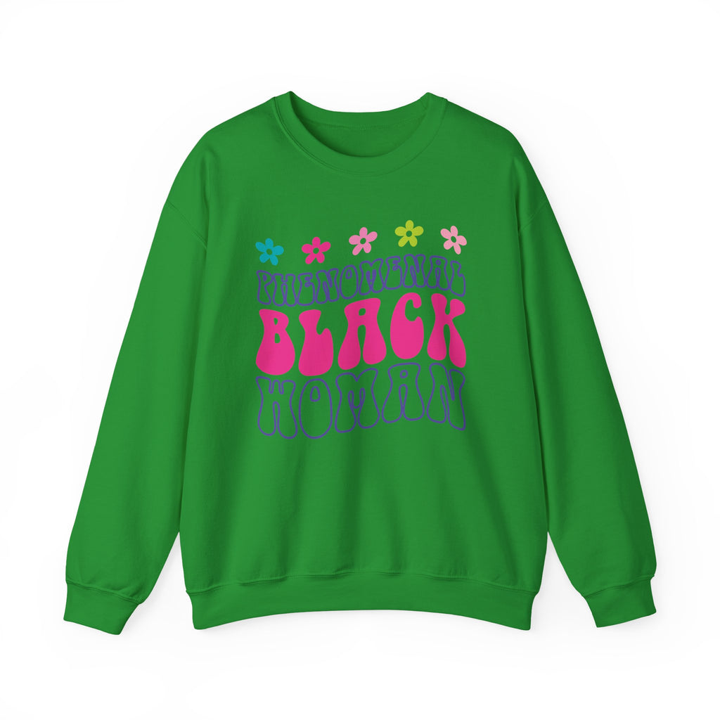 Retro "Phenomenal Black Woman" Crewneck Sweatshirt