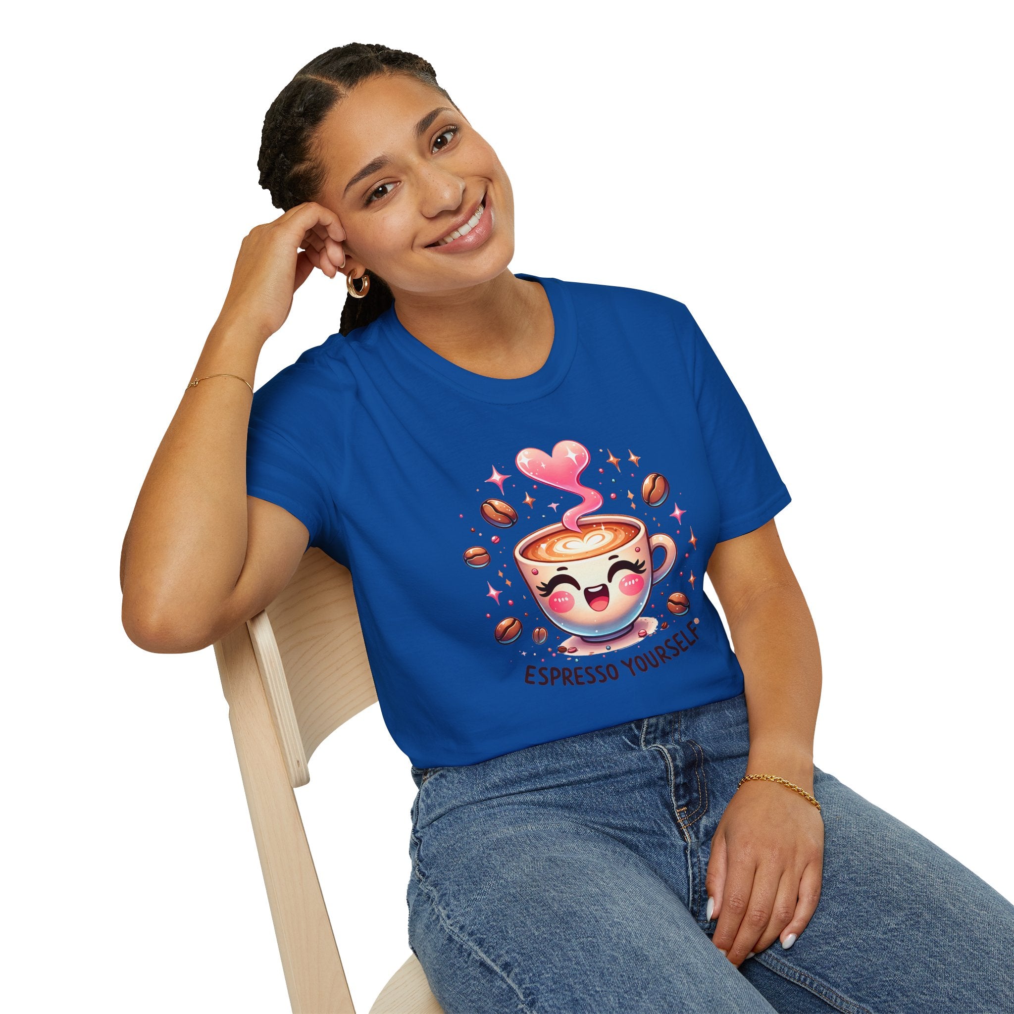 Espresso Yourself T-Shirt — Cute Kawaii Coffee Tee