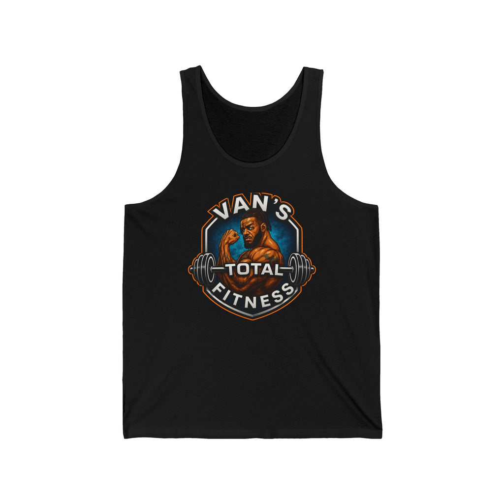 Van's Total Fitness Tank Top — Gym Workout Muscle Tank