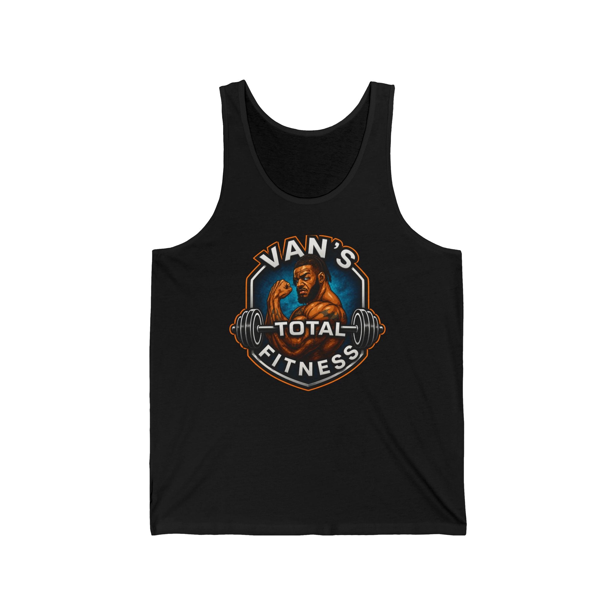 Van's Total Fitness Tank Top — Gym Workout Muscle Tank
