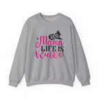 Dog Mama Life Is Ruff Crewneck Sweatshirt