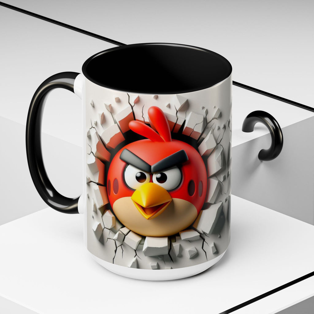 Angry Bird "Break Through" Accent Coffee Mug (11/15oz)