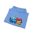 They Not Like Us Hoodie – Graffiti Streetwear Pullover Hoodie