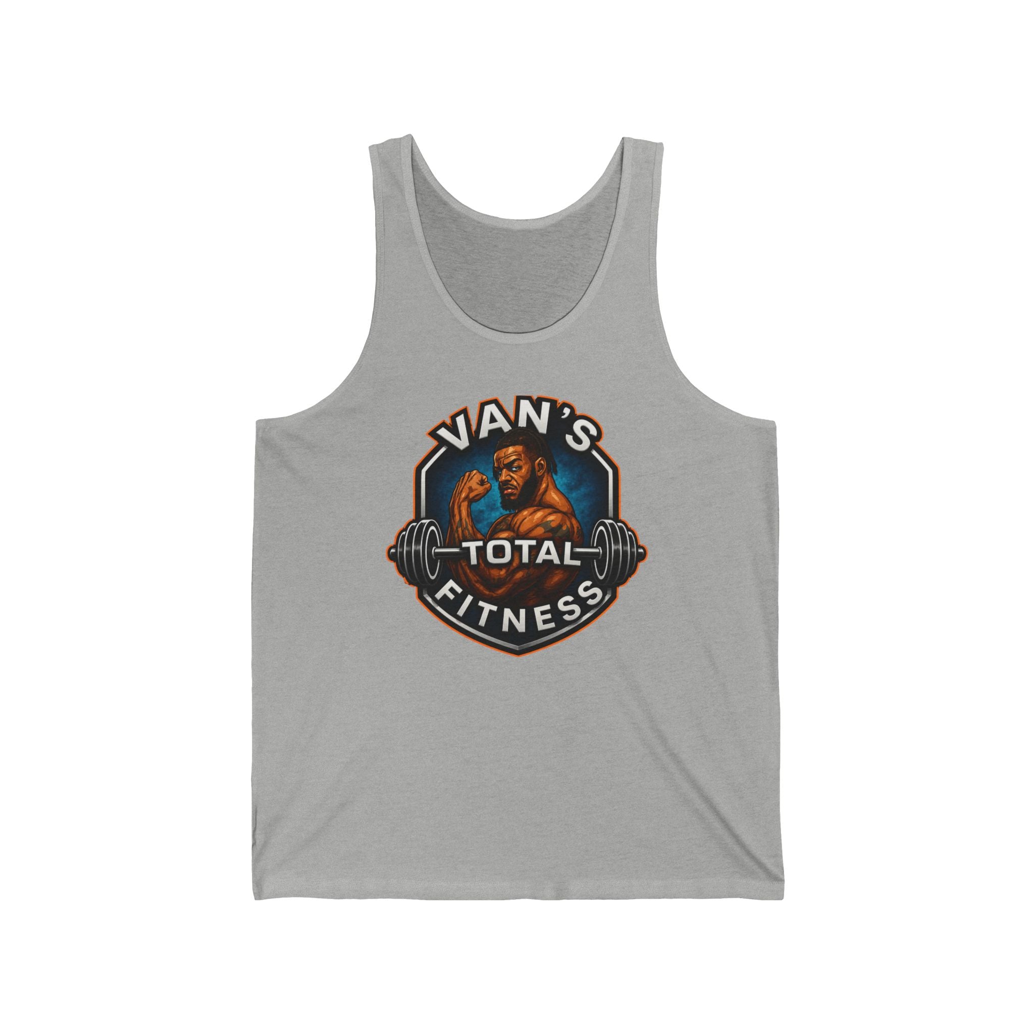 Van's Total Fitness Tank Top — Gym Workout Muscle Tank