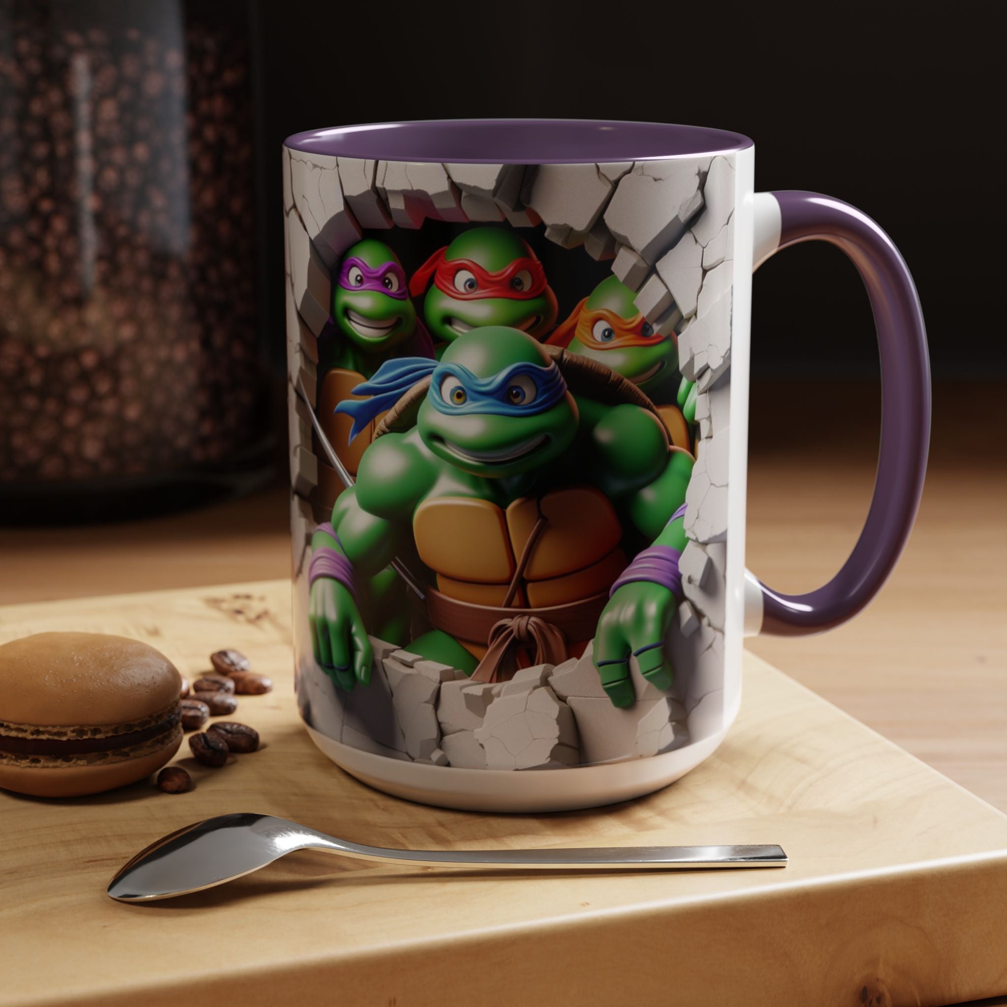 Teenage Mutant Ninja Turtles "Break Through" Coffee Mug – 11/15oz