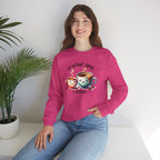 "Life Without Coffee Is Depresso" Cute Cafe Graphic — Coffee Crewneck Sweatshirt