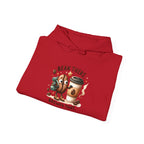 Coffee Hoodie — "Bean There, Brewed That" Cute Coffee Bean Pullover