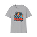 Cool Mama T-Shirt — Retro Palm Sunset Graphic Tee for Moms