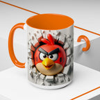 Angry Bird "Break Through" Accent Coffee Mug (11/15oz)