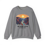 Grand Canyon National Park Crewneck Sweatshirt — Scenic Sunset Canyon Graphic