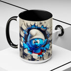 Smurf Breakthrough Coffee Mug — Ceramic 11/15oz
