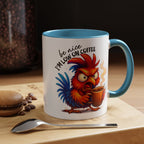 Angry Rooster 'Be Nice I'm Low on Coffee' Ceramic Coffee Mug (11/15oz)