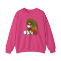 Nurse Hero Crewneck Sweatshirt — "Nurse: Queen of Care" Medical Tribute