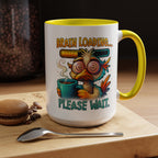 "Brain Loading... Please Wait" Funny Morning Mug for Coffee Lovers