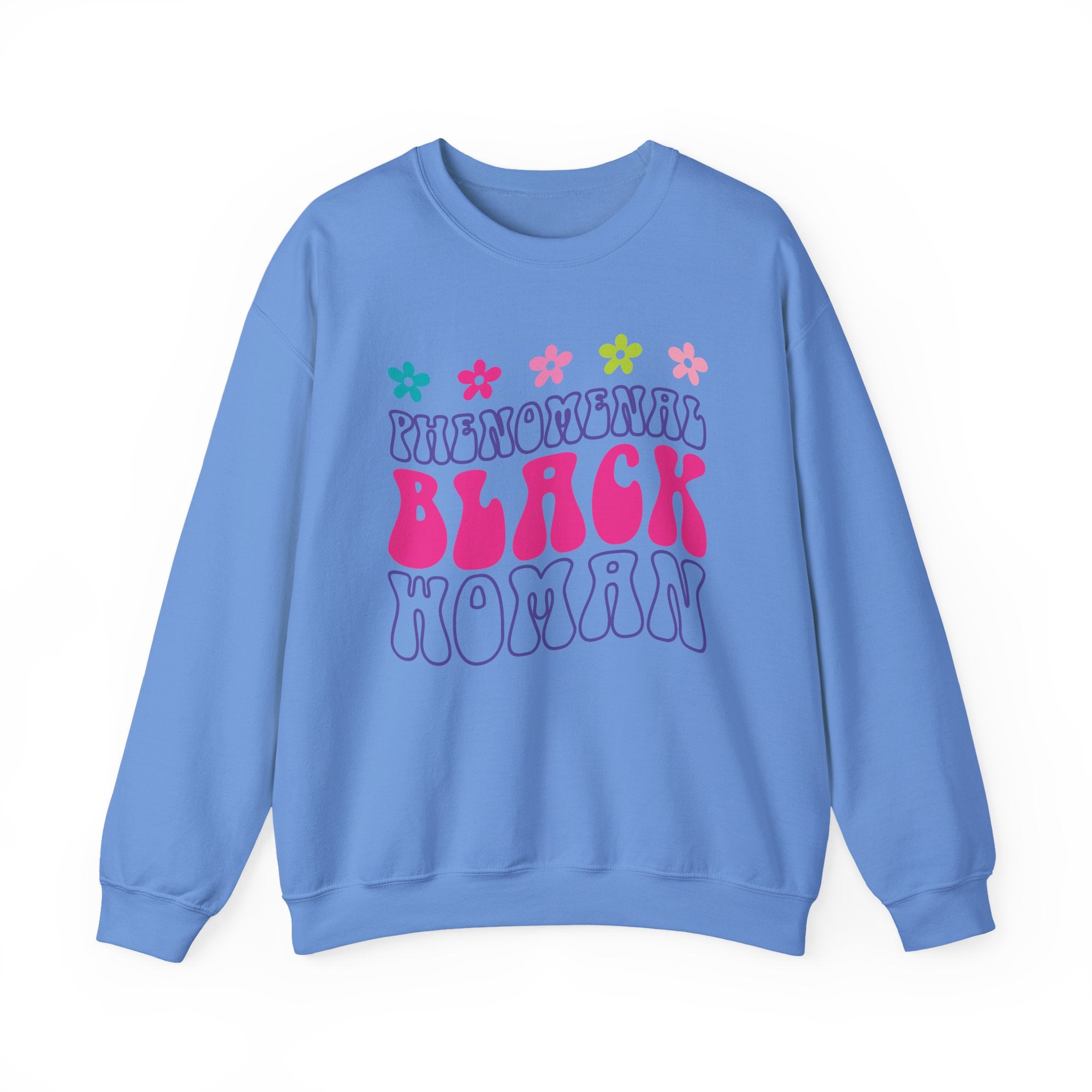 Retro "Phenomenal Black Woman" Crewneck Sweatshirt