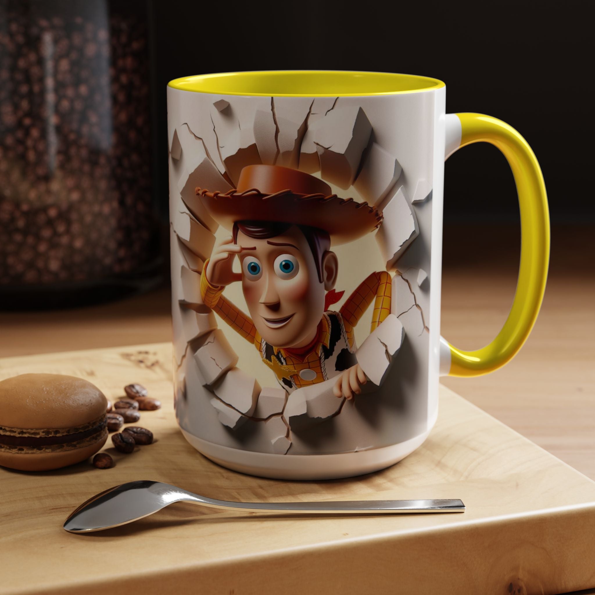 Toy Story Woody  "Break Through" Coffee Mug  (11/15 oz)