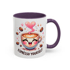 Espresso Yourself Coffee Mug — Cute Kawaii Cup Accent Mug (11/15oz)