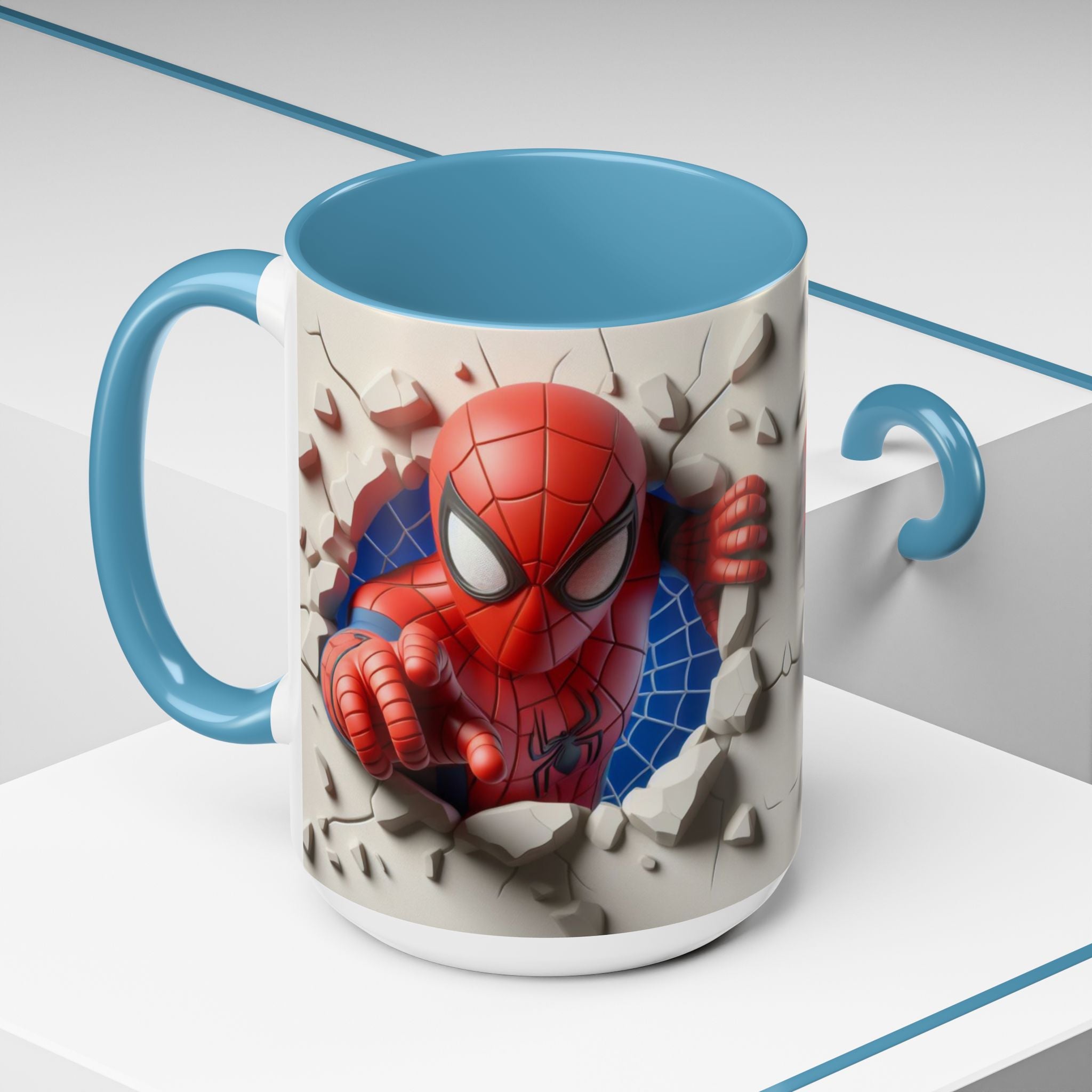 Spider-Man "Break Through" Accent Coffee Mug (11/15oz)