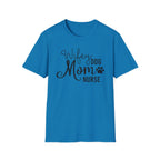 Wifey Dog Mom Nurse T-Shirt – Cute Paw Print Shirt for Nurses & Dog Lovers