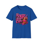 Running on Iced Coffee T-Shirt — Cute Pink Coffee Graphic Tee