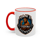 Van's Total Fitness Logo Mug - Accent Rim & Handle 11oz/15oz