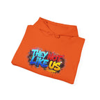 They Not Like Us Hoodie – Graffiti Streetwear Pullover Hoodie