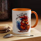 Angry Rooster 'Be Nice I'm Low on Coffee' Ceramic Coffee Mug (11/15oz)