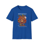 “Unapologetically Dope Black Nurse” Empowerment Tee —  Brown Afro Nurse T-Shirt