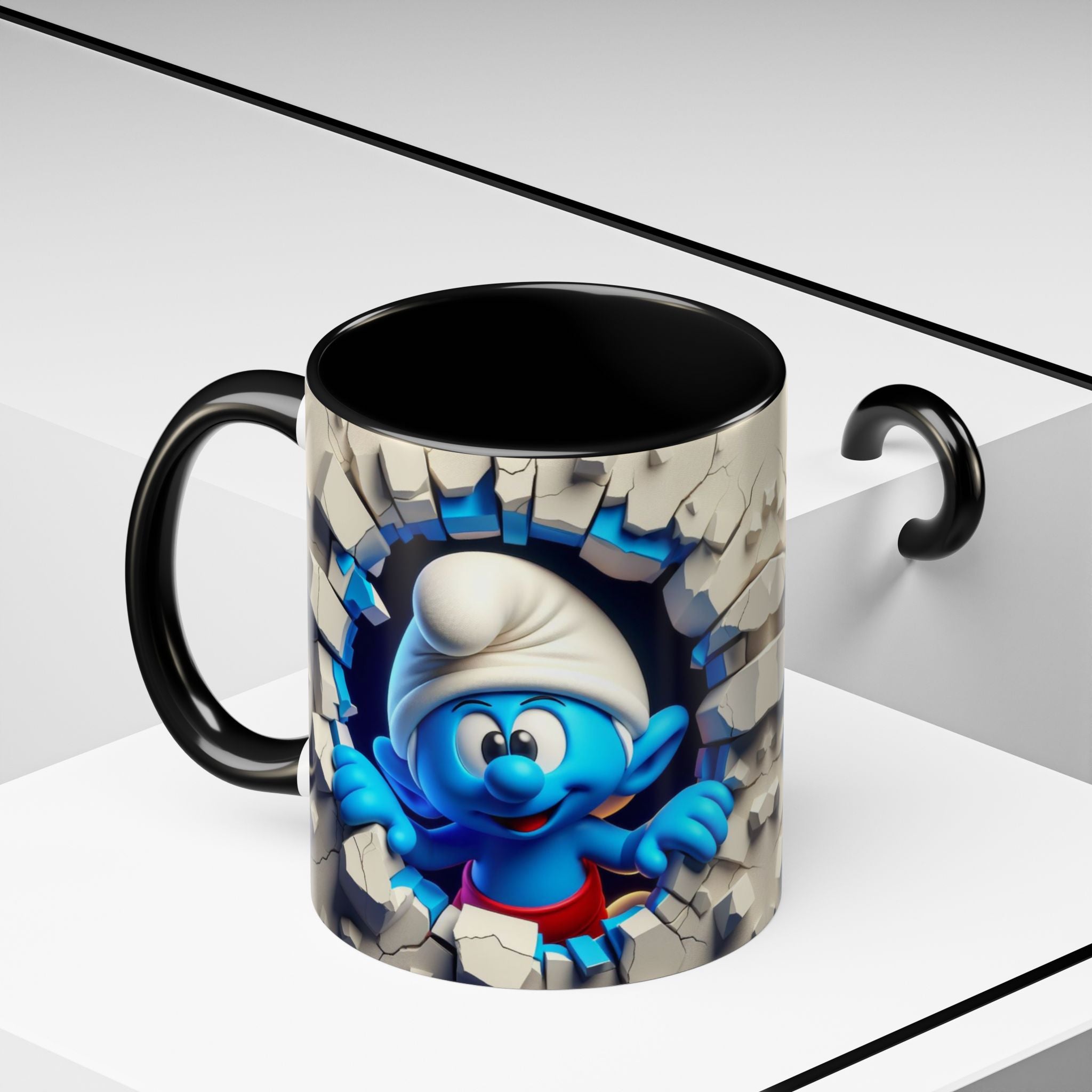 Smurf Breakthrough Coffee Mug — Ceramic 11/15oz