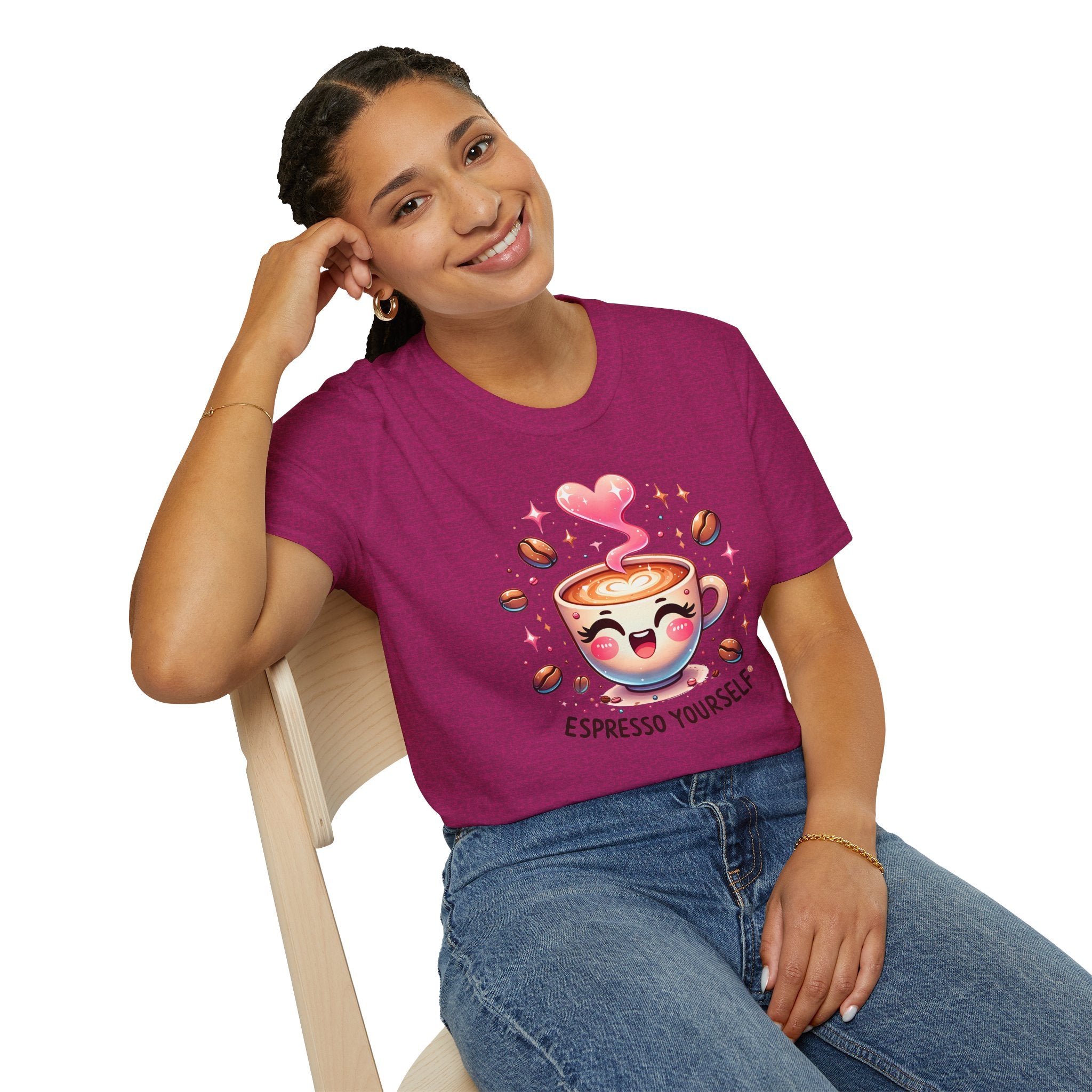 Espresso Yourself T-Shirt — Cute Kawaii Coffee Tee