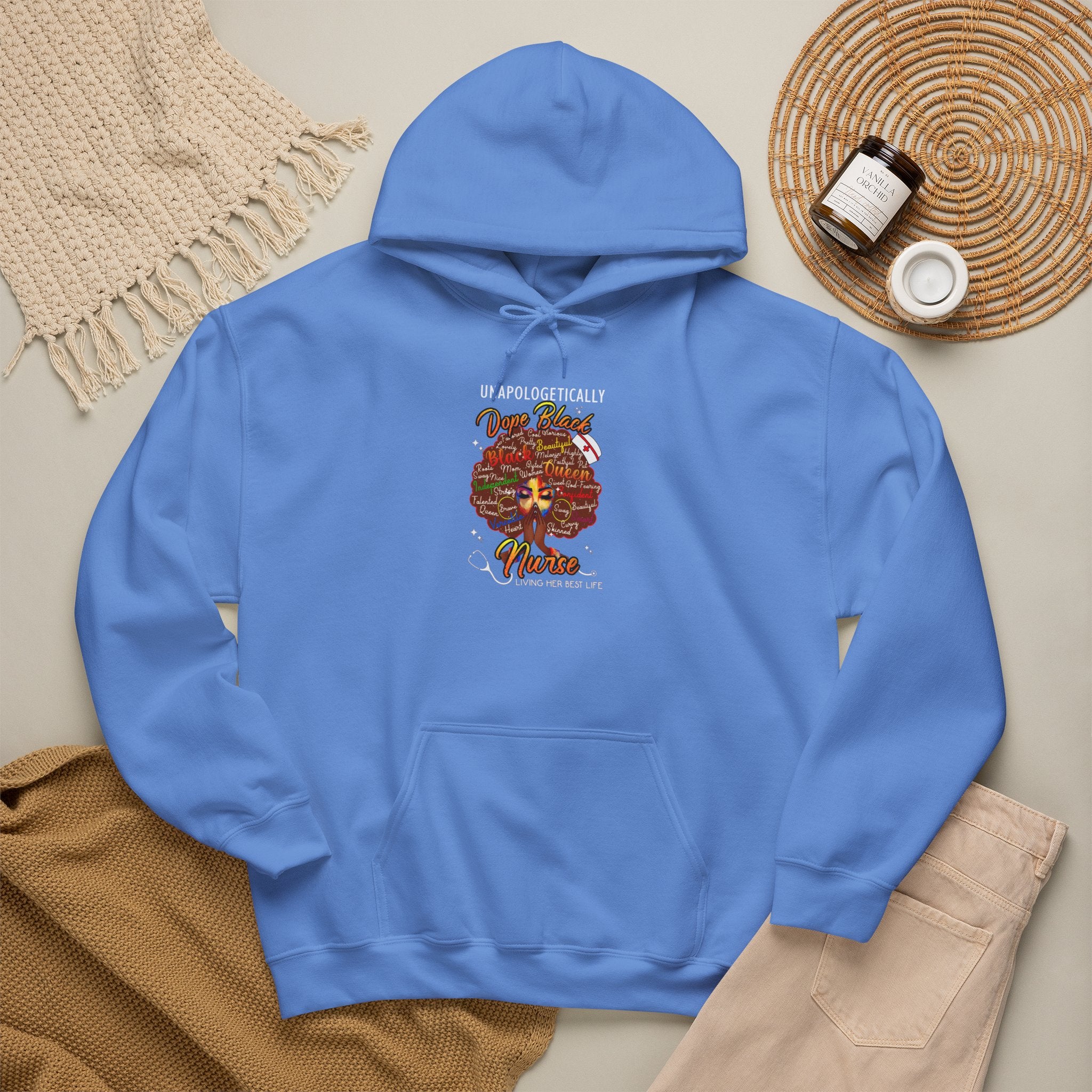 Unapologetically Dope Black Nurse Hoodie