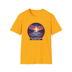 Yellowstone National Park Tee — Geyser Sunset Graphic T-Shirt