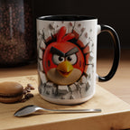 Angry Bird "Break Through" Accent Coffee Mug (11/15oz)