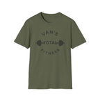 "Van's Total Fitness" Barbell Gym T-shirt