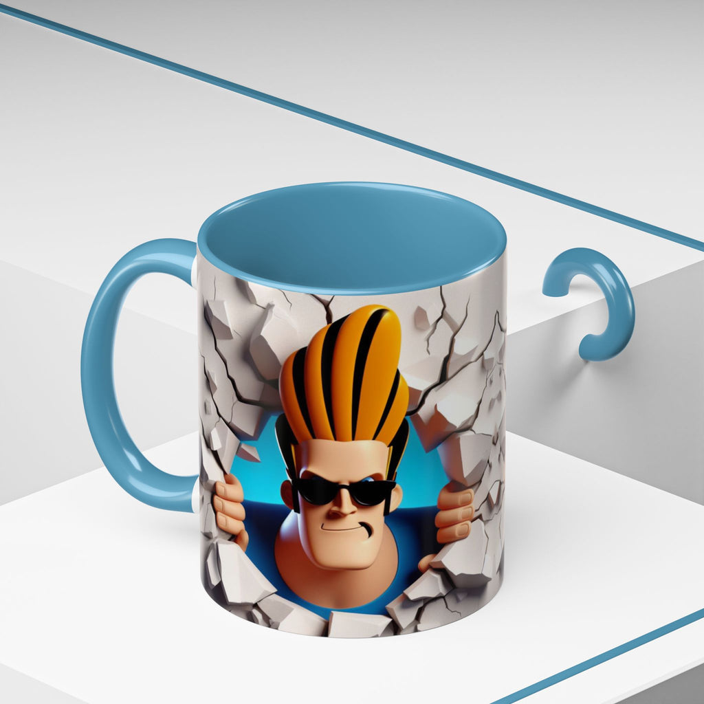 Johnny Bravo Breakthrough Coffee Mug (11oz & 15oz)
