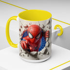 Spider-Man "Break Through" Accent Coffee Mug (11/15oz)
